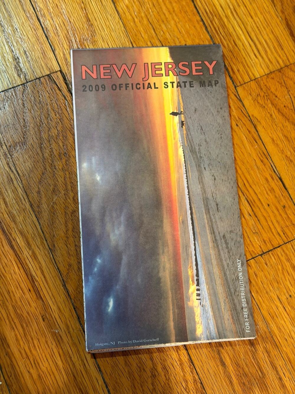 Official State Road Map - The Map of New Jersey - 2009